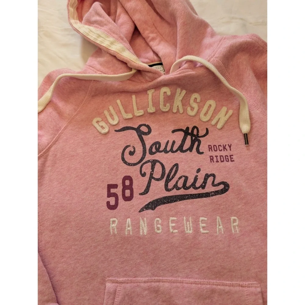 H&M Women's Medium Gullickson South Plain Rose Embroidered Pullover Sweatshirt - Picture 3 of 6